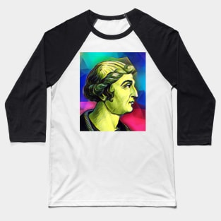 Cassius Dio Colourful Portrait | Cassius Dio Artwork 7 Baseball T-Shirt